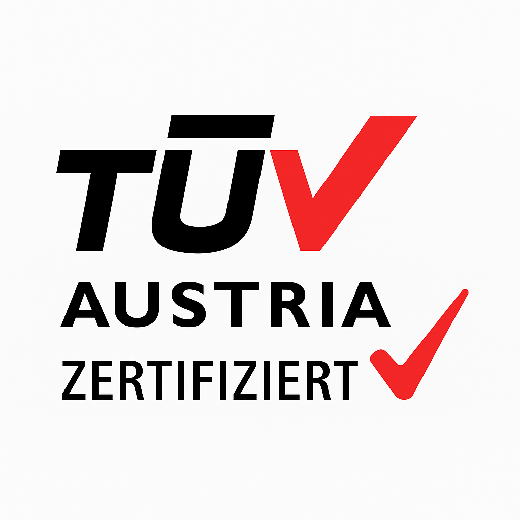 TÜV Austria Zertifiziert